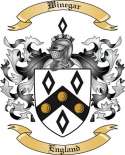 Winegar Family Crest from England