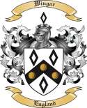 Wingar Family Crest from England
