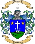 Winmann Family Crest from Germany