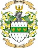 Winnings Family Crest from Scotland