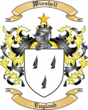 Winshell Family Crest from England