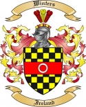Winters Family Crest from Ireland