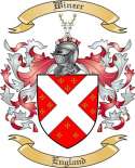 Winzer Family Crest from England