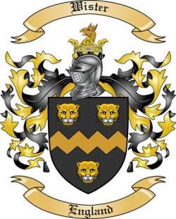 Wister Family Crest from England