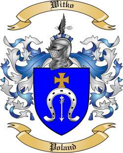 Witko Family Crest from Poland