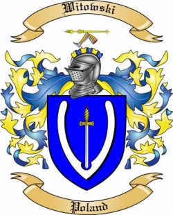 Witowski Family Crest from Poland