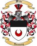 Witte Family Crest from Germany