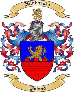 Wludarska Family Crest from Poland