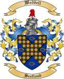 Woddell Family Crest from Scotland