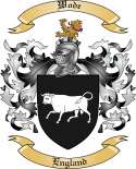 Wode Family Crest from England3