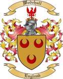 Wodehull Family Crest from England