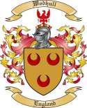 Wodhull Family Crest from England