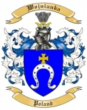 Wojnianka Family Crest from Poland