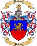 Wolczak Family Crest from Poland