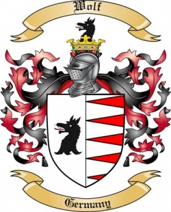 Wolf Family Crest from Germany2