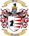 Wolfe Family Crest from Germany2