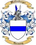 Wolfenbarger Family Crest from Germany
