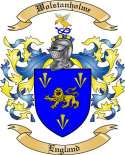 Wolstanholme Family Crest from England