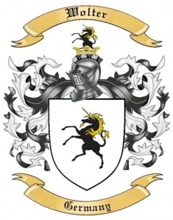 Wolter Family Crest from Germany