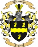 Wolverston Family Crest from England2