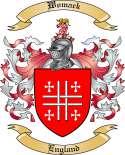 Womack Family Crest from England