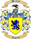 Woodall Family Crest from England
