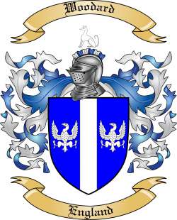 Woodard Family Crest from England2