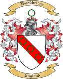 Woodbridge Family Crest from England