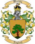 Wooddy Family Crest from England