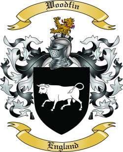 Woodfin Family Crest from England