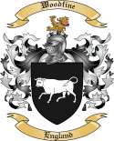 Woodfine Family Crest from England