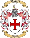 Woodhall Family Crest from England2