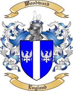 Woodward Family Crest from England2