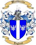 Woodwards Family Crest from England