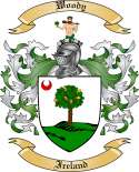 Woody Family Crest from Ireland