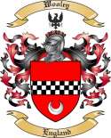 Wooley Family Crest from England