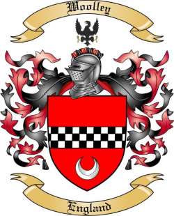 Woolley Family Crest from England