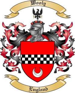 Wooly Family Crest from England