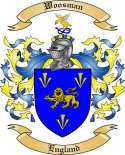 Woosman Family Crest from England