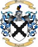Wooten Family Crest from England