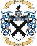 Wootten Family Crest from England