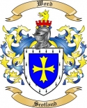 Word Family Crest from Scotland