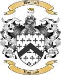 Worrall Family Crest from England2