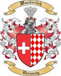 Wunderlich Family Crest from Germany
