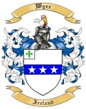 Wyer Family Crest from Ireland