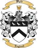 Wyld Family Crest from England