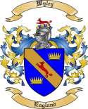 Wyley Family Crest from England