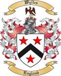 Wylles Family Crest from England