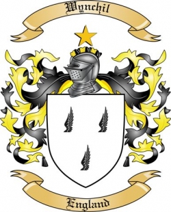 Wynchil Family Crest from England