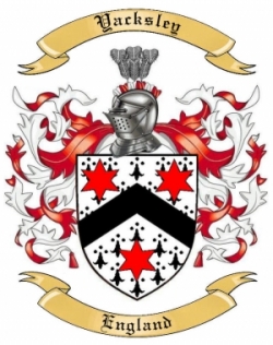 Yacksley Family Crest from England